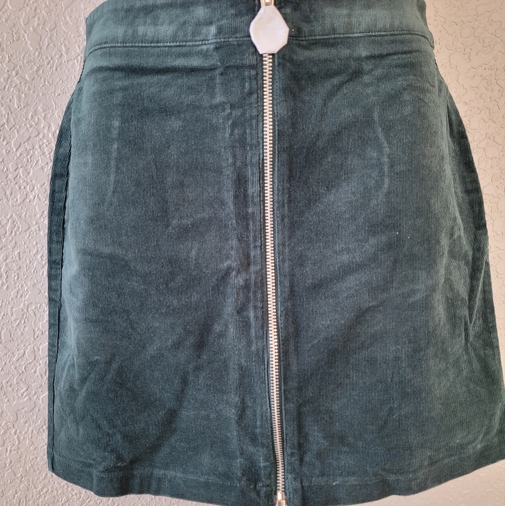 Forever 21 Skirt short Hunter green S